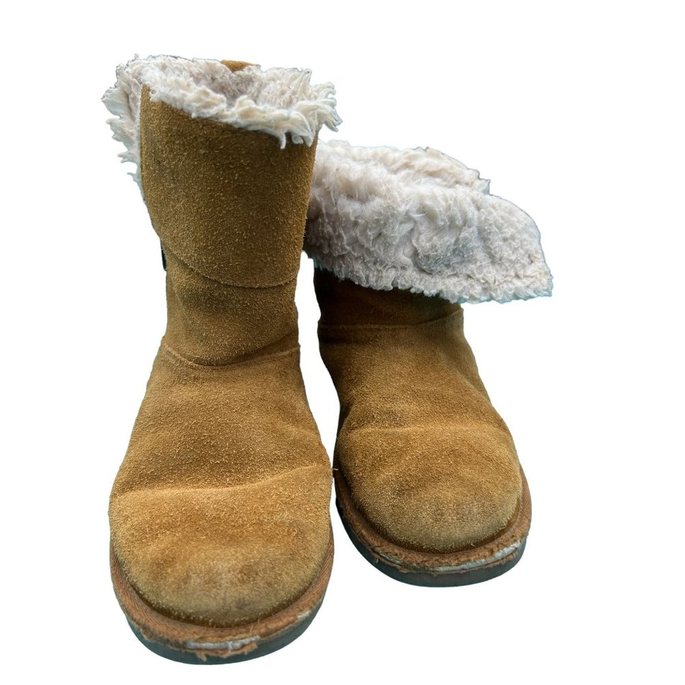 Kookaburra UGG Girls Aribel Roll Down boots Well Worn Size 4